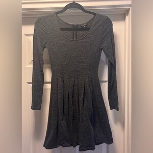 Talula Charcoal Long Sleeve Dress